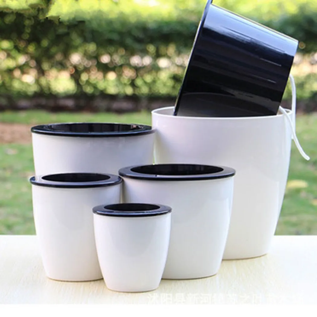 Self Watering Insert - 게으른 꽃 냄비 자체 급수 식물