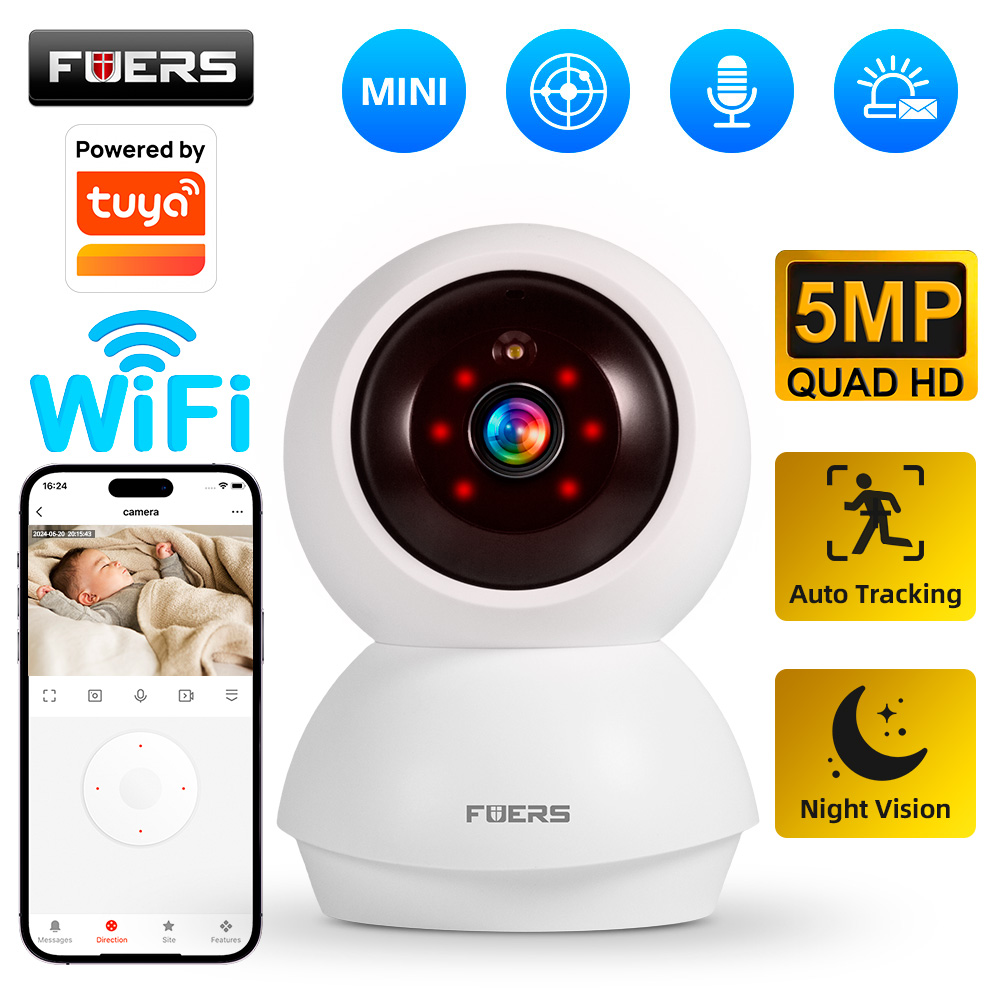 Eufy Camera E220 - Fuers 5MP WiFi 카메라는 Tuya 스마트