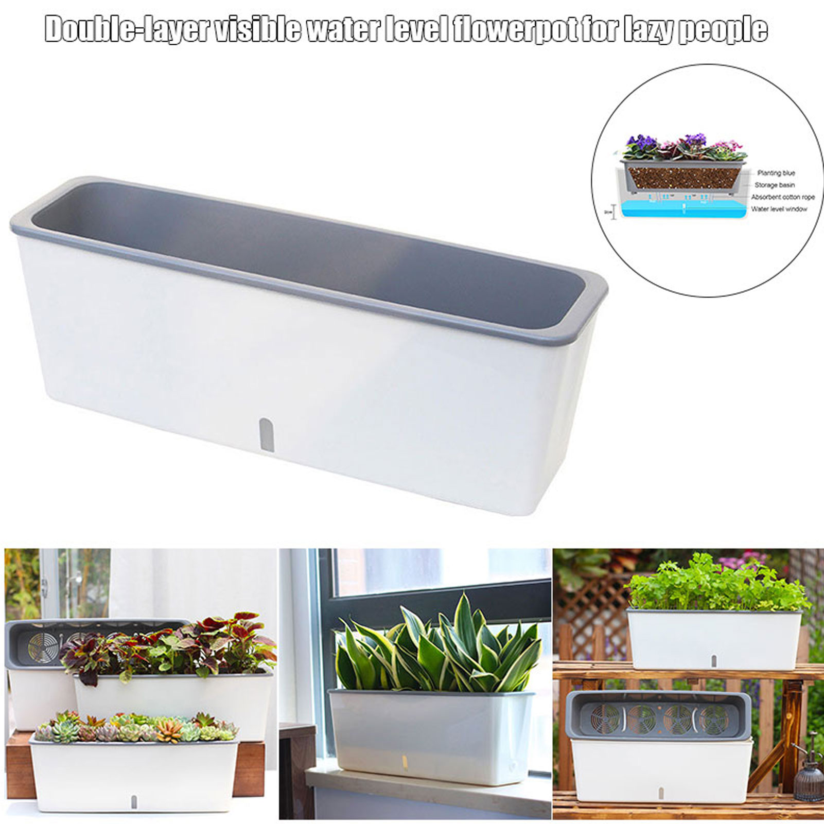 친구 가족 이웃을 위한 편리한 수위 표시기 선물이 포함 - Self Watering Insert 리뷰 및 가격