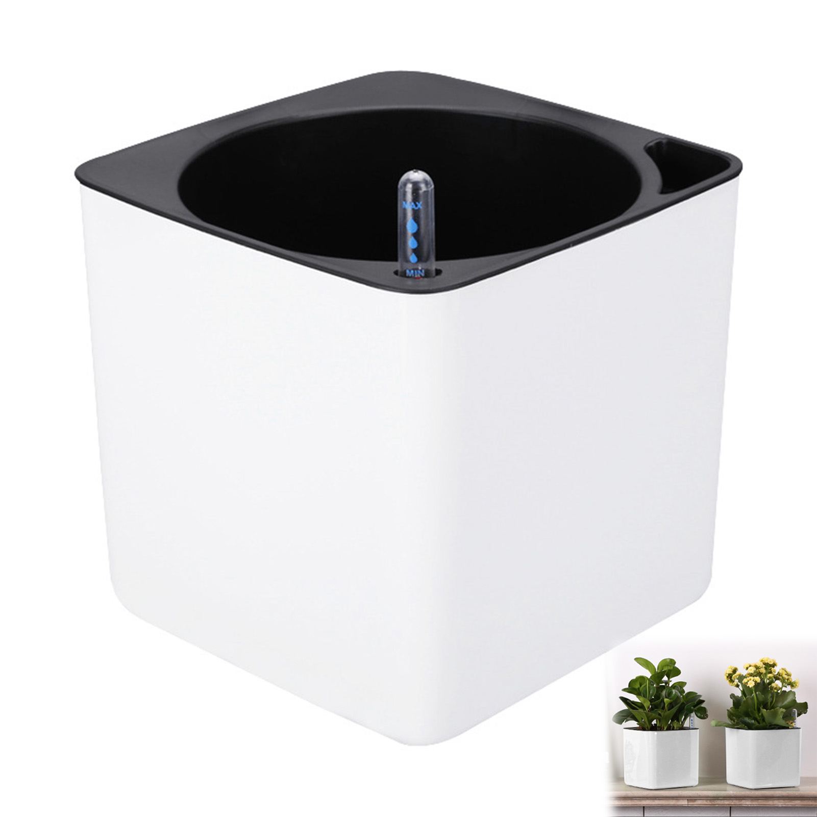 자동 급수 화분, 꽃 화분, 거실 장식 플라스틱 화분, - Self Watering Insert 리뷰 및 가격