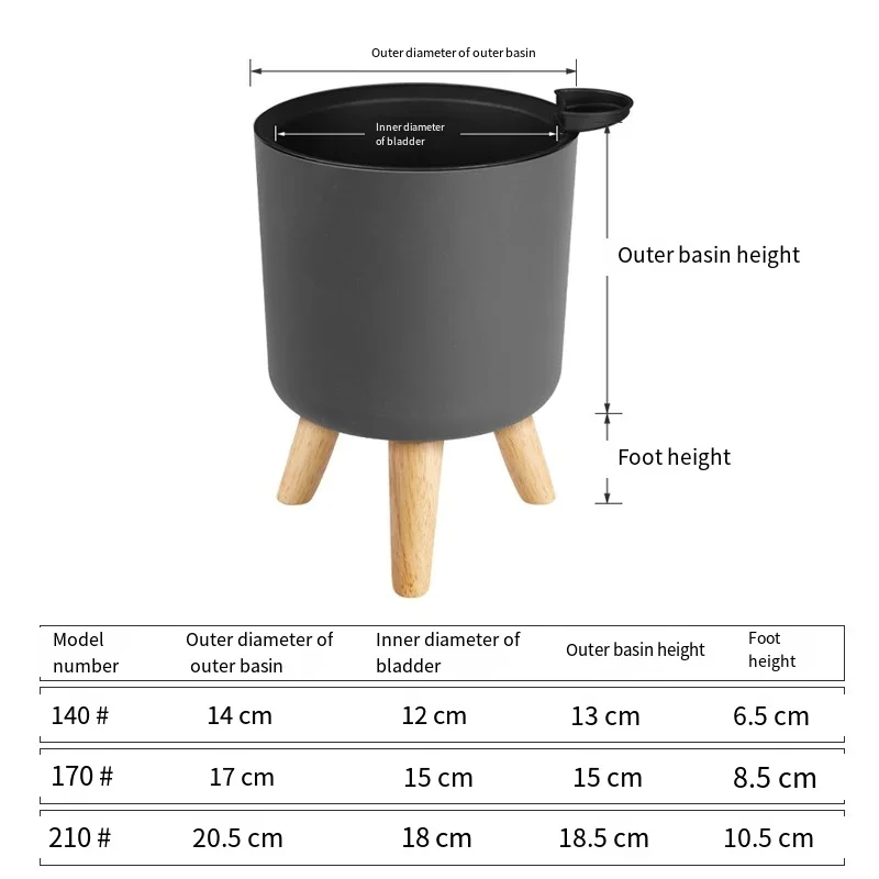 1PC 실내 플라스틱 화분 자체 급수 식물 화분 수위  - Self Watering Insert 리뷰 및 가격