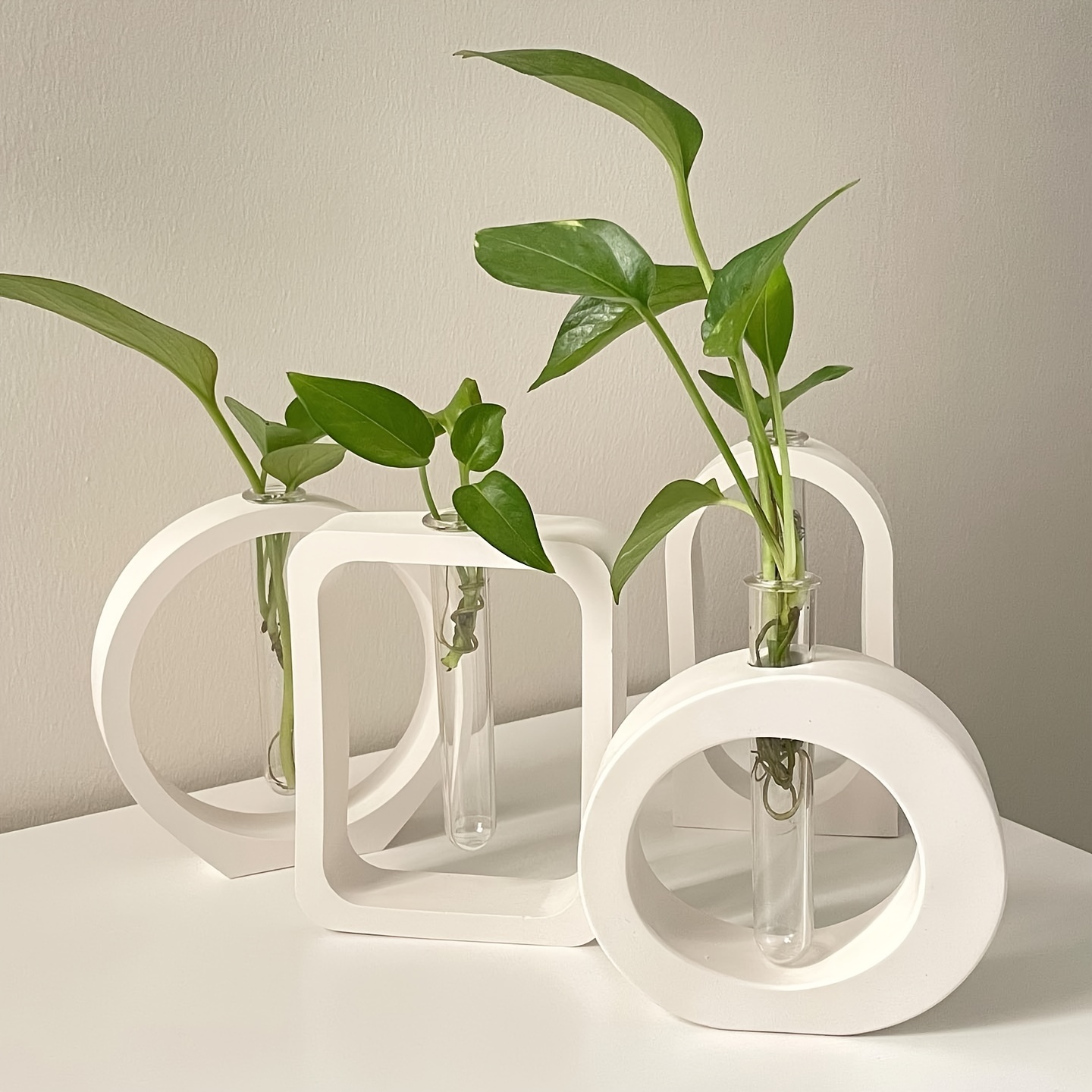 4PCS 꽃병 실리콘 금형 크리스탈 에폭시 수지 수경  - Propagation Station Vase 리뷰 및 가격