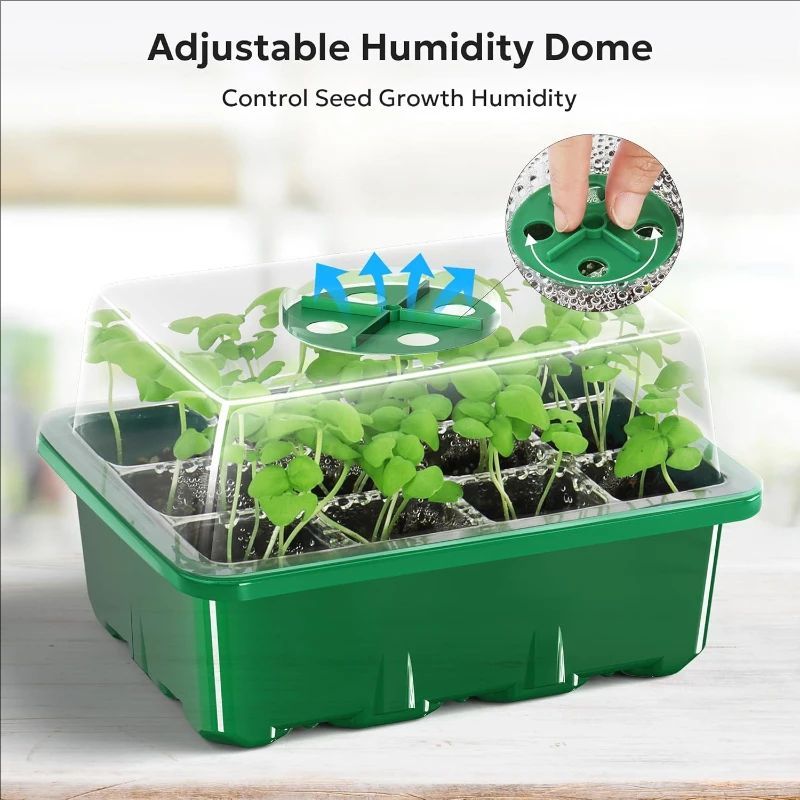 10개/5개 묶음 묘목 트레이, 씨앗 발아 키트, 미니 - Humidity Dome Kit 리뷰 및 가격