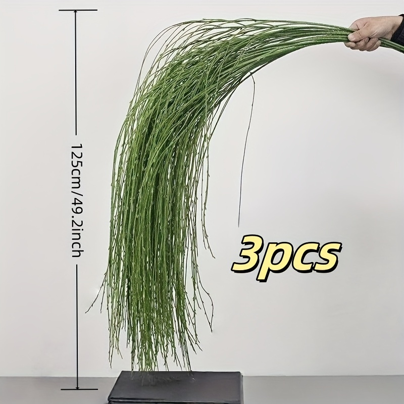 3개의 녹색 버드나무 인조 덩굴 장식, 웨딩 가든 마당 - Sphagnum Moss Dry 리뷰 및 가격