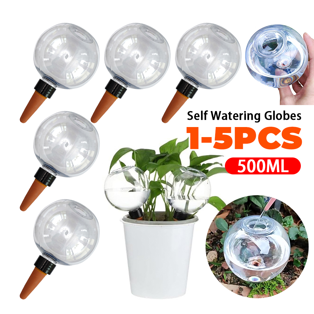 1/5Pcs 다기능 휴대용 급수 장치 자동 급수 글로브 - Self Watering Insert 리뷰 및 가격