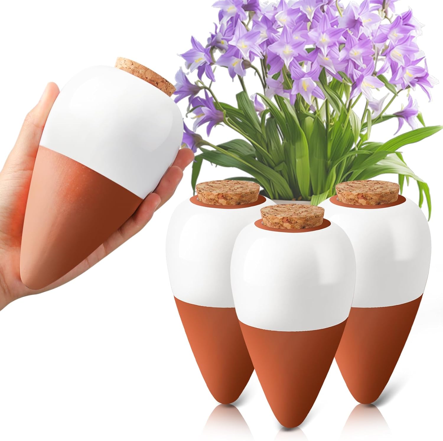 테라코타 물주기 스파이크, 자동 급수 글로브, 느린 방 - Self Watering Insert 리뷰 및 가격