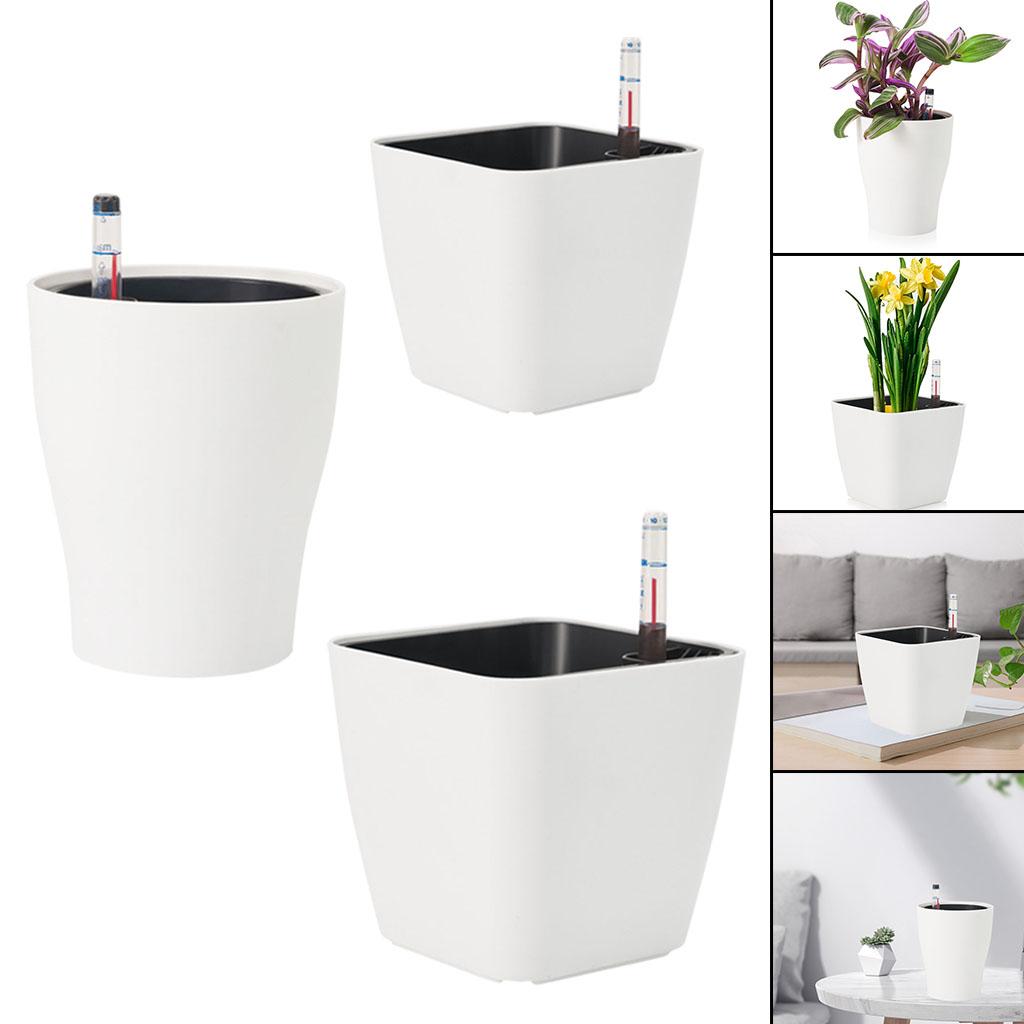 자동 급수 화분, 정원 허브용 흰색 플라스틱 화분 - Self Watering Insert 리뷰 및 가격