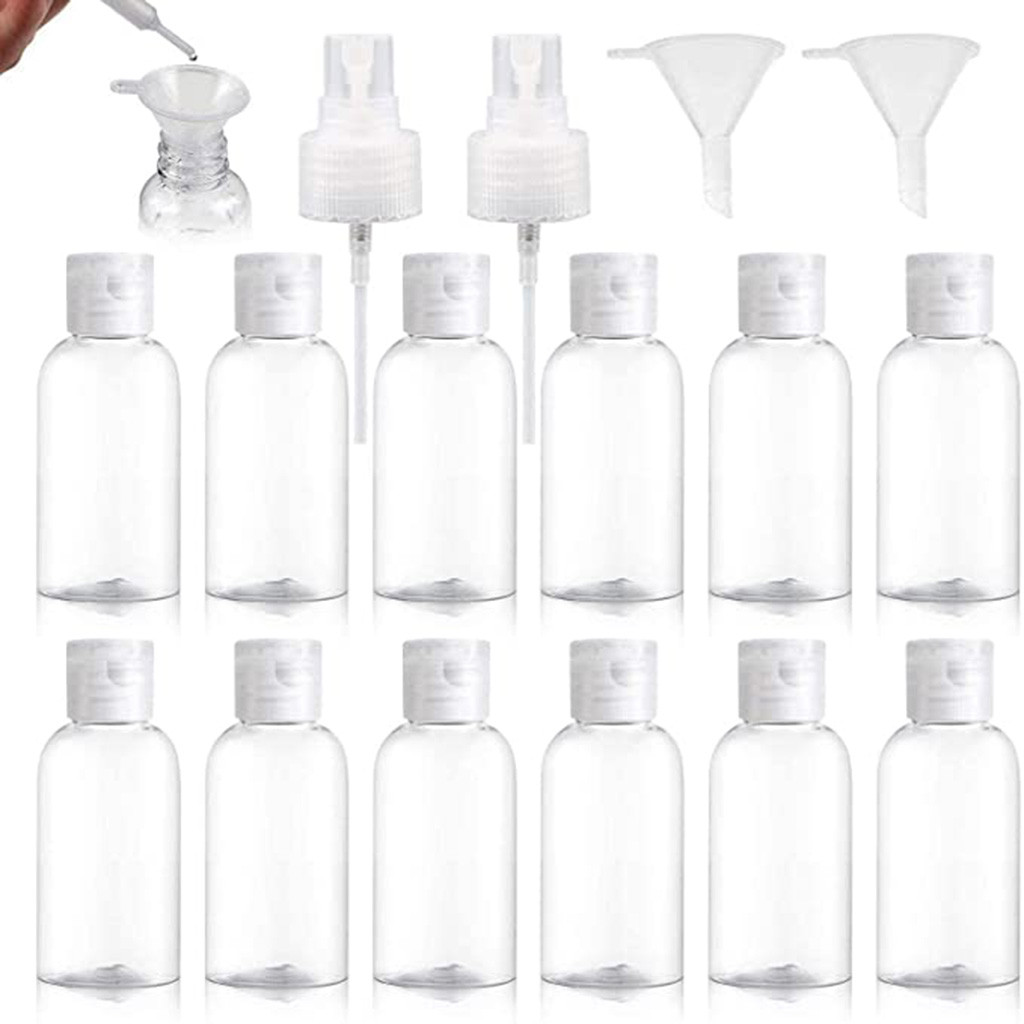 투명 플라스틱 빈 병 세트 펌프 디스펜서 깔때기 여행용 - Misting Bottle Fine 리뷰 및 가격